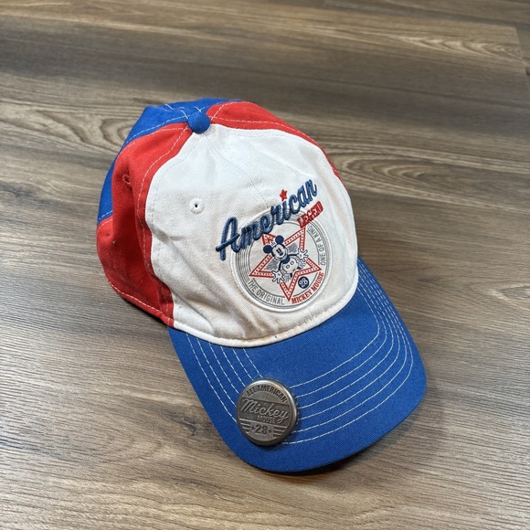 Disney Accessories - Disney Parks American Legend Mickey Mouse Hat Adjustable